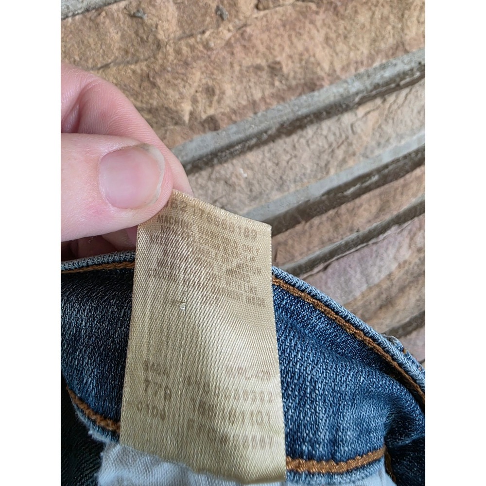 Levis 515 Boot Cut Jeans Womens 14M Medium Wash Blue Stretch Denim 515-0218 - Picture 6 of 10
